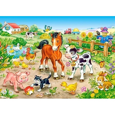 Castorland - Puzzle On the farm II - 120 piese