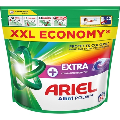 Ariel All in1 Pods +Extra gélové kapsuly 38 PD