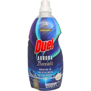  Duel, Омекотител Aurora Borealis парфюмиран лимитирана серия, 1600мл, 64 пранета