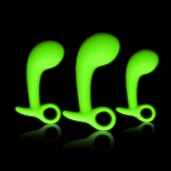 Image 1 of Ouch! Glow in the Dark Prostate Kit Set of 3