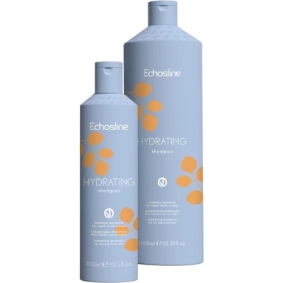 Echosline Hydrating Shampoo hydratačný šampón pre suché a poškodené vlasy 1000 ml
