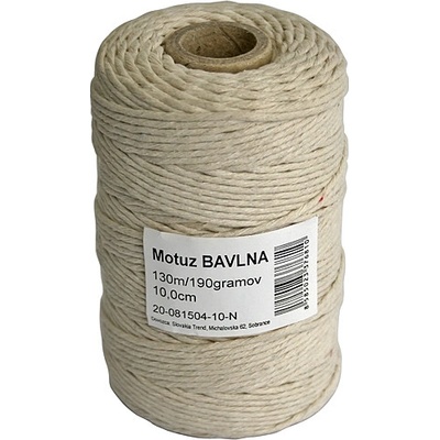 Motúz Cotton 04 130 m/190 g, TubePack