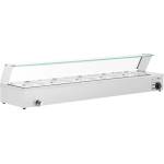 Royal Catering Бен мари - 2 000 W - 5 GN 1/2 - кран за източване - стъклен протектор RCBM_GN1/2_4 (RCBM_GN1/2_4)
