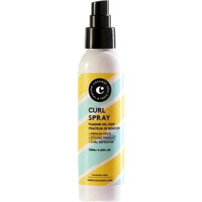 Cocunat Curl Spray fixační sprej pro vlnité a kudrnaté vlasy 125 ml