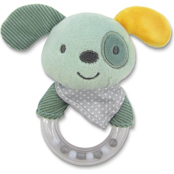 Lorelli Toys ДРЪНКАЛКА КРЪГ КУЧЕ ЗЕЛЕНО natural (10191360009)