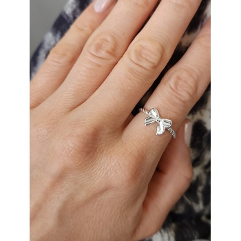 Image 1 of Сребърен пръстен Панделка (ДСП1)