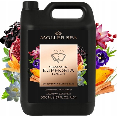 Möller Spa Letná kvapalina do ostrekovačov s vôňou PARFUMU EUPHORIA 5 l