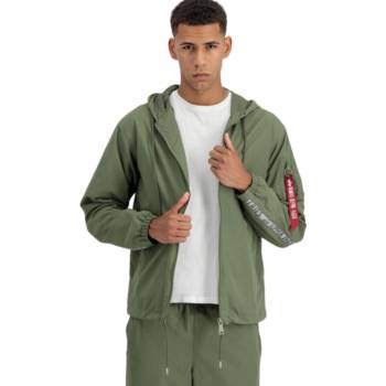 Alpha Industries bunda pánska EXPEDITION Windbaker sage green zelená