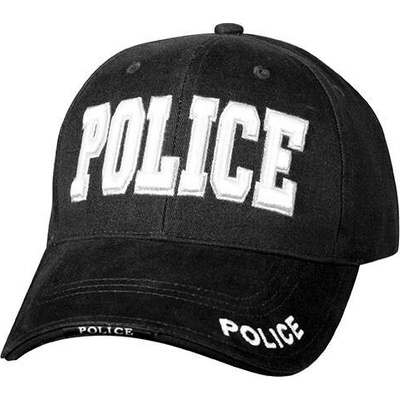 ROTHCO DELUXE POLICE baseball ČERNÁ 9383