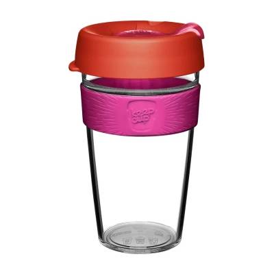 KeepCup Clear - 454, Pink Daybreak (CCDAYB16)