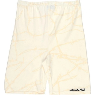 Santa Cruz kraťasy Strip Wired Legging short Off White
