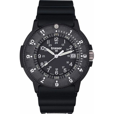 Traser P65 Tactical Mission Black Rubber