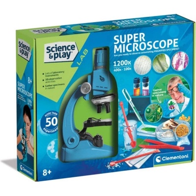 Clementoni Science & Play Laboratoř: Super Mikroskop 162465 – Hledejceny.cz