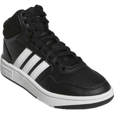 adidas Hoops 3.0 Mid core black cloud white grey six Čierna