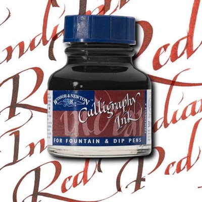 Winsor & Newton Kaligrafický tuš 30 ml Matt Black