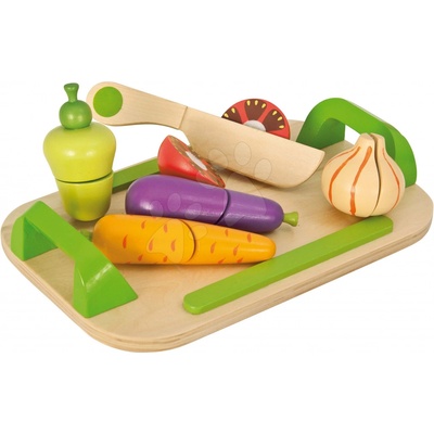 Eichhorn Chopping Board Vegetables drevený podnos so zeleninou 12 dielov
