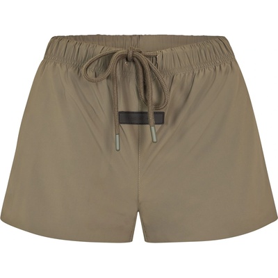 Fear of god essentials Поларени къси панталони FEAR OF GOD ESSENTIALS Women's Running Fleece Shorts - Ink