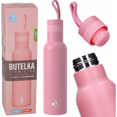 Dafi termoska EASY nerezová oceľ 490 ml ružová