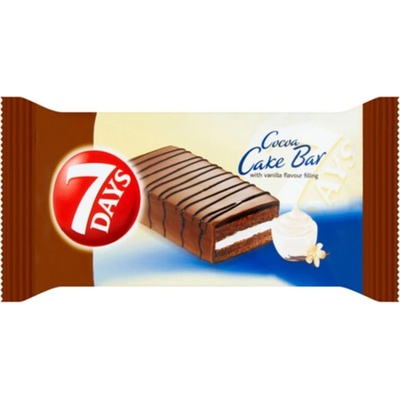 7 Days Cocoa Cake bar s vanilkovou náplňou