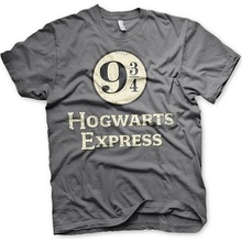 A.B. tričko Harry Potter Rokfort Express sivé