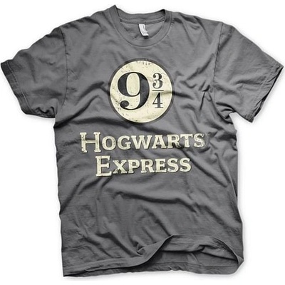 A.B. tričko Harry Potter Rokfort Express sivé