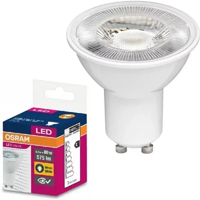 OSRAM Led ЛАМПА value plast par16 80 36° 6, 9w/827 gu10 ledvance (ledvance 4058075198760)