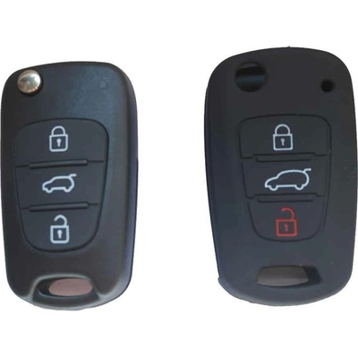 Kia silikonové pouzdro 3 tlačítka