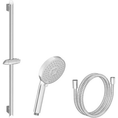 RAVAK 902.00 sprchový set: hadica / ružica plochá / tyč X07P177