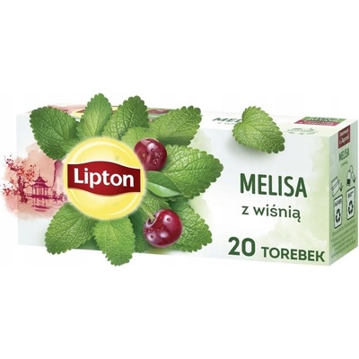 Lipton expresný bylinný čaj medovka s čerešňou 20 vrecúšok 24 g