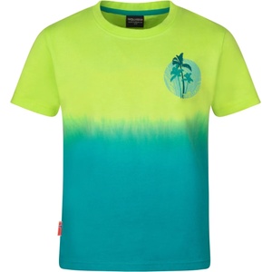 TROLLKIDS Детска тениска Trollkids Kid's Yttersand Beach T T-shirt - Wild Lime / Sea Green - размер 116 (EU) (704-4655-0314)