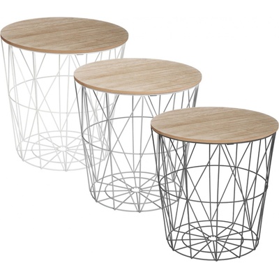 Atmosphera Kumi 41 cm x 40 cm hnědá černá – Zboží Dáma