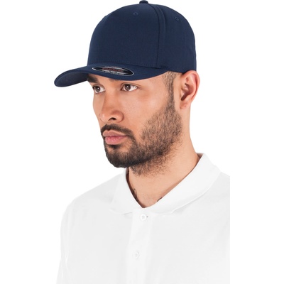 Urban Classics Спортна шапка с козирка тъмносиня Flexfit 5UB-6560-00155 - Тъмносин, размер S/M