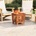 vidaXL Стъпало Правоъгълна 4 pcs Сребрист 80 x 50 cm Алуминий (4104356)