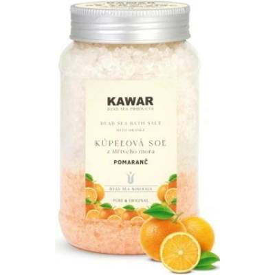 Kawar Kúpeľová soľ z Mŕtveho mora s vôňou pomaranča 500 g