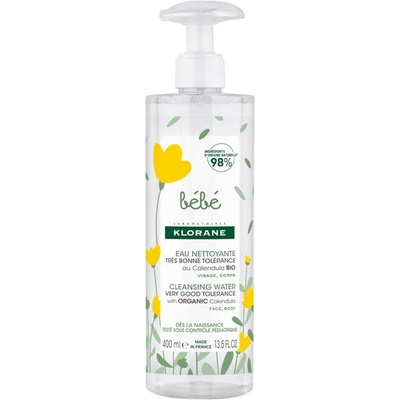 Klorane Čisticí voda s bio měsíčkem Cleansing Water 400 ml