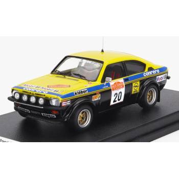 Trofeu Opel Kadett Gt/e night Version N 20 Rally Sanremo 1977 F.ormezzano R.meiohas Žlutá Černá 1:43
