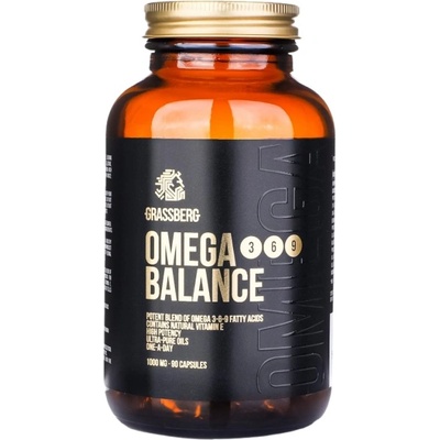Grassberg Omega 3-6-9 Balance 1000 mg [90 Гел капсули]