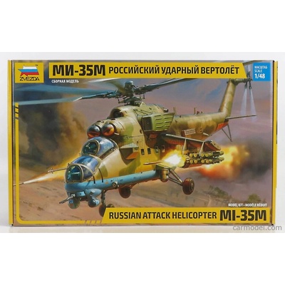 Zvezda Helicopter Mi-35m Russian Attack Military 1969 1:48