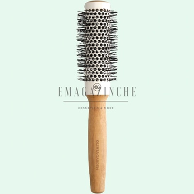 Olivia Garden S. A. , Belgium Olivia Garden Професионална кръгла четка за сешоар от екологичен бамбук Ø 33 mm Bamboo Touch Thermal (091015)