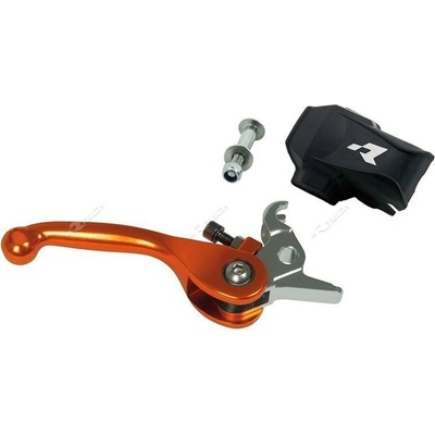 brzdová páčka KTM (pumpa Brembo), RTECH (oranžová) R-LEV51051BAR