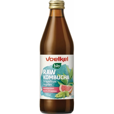 Voelkel RAW Kombucha grapefruit a chmel 5 x 330 ml