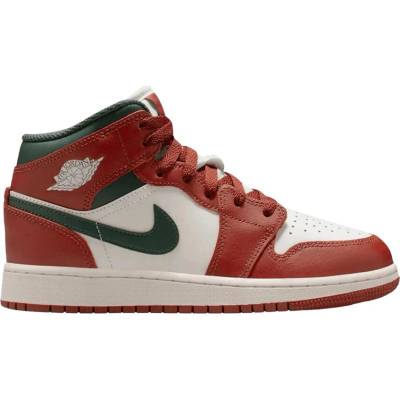 Jordan 1 Mid Redstone Midnight Green GS