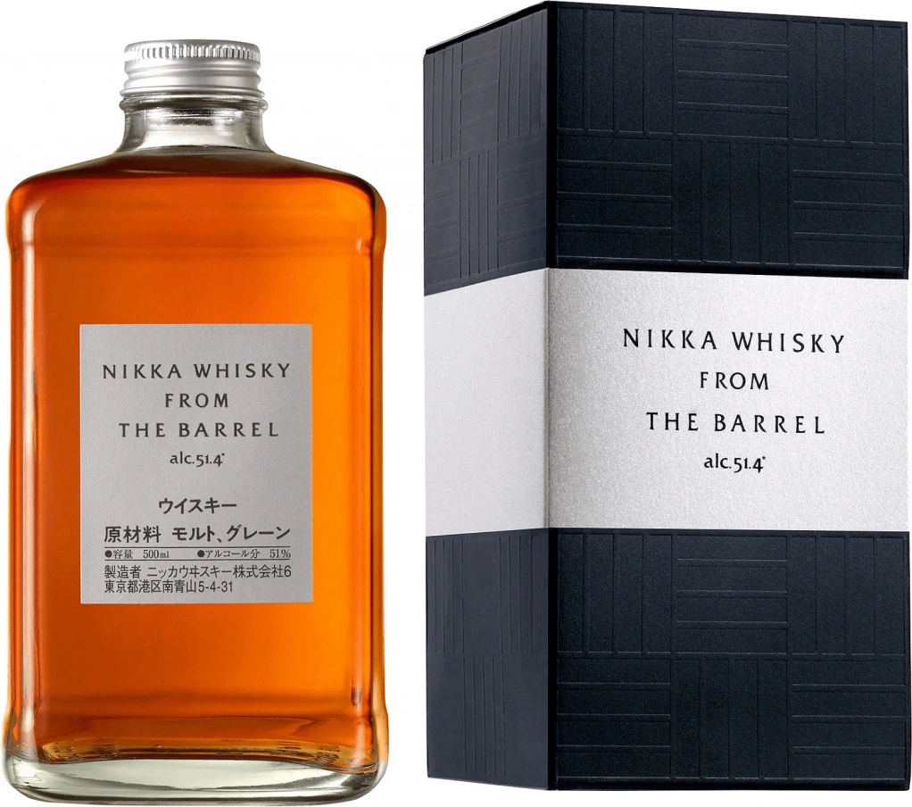 Nikka Whisky From The Barrel 51,4% 0,5 l (karton) od 845 Kč Nikka Whisky From The Barrel 51,4% 0,5 l (karton) od 845 Kč