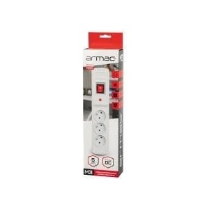 ARMAC Power strip Armac Multi M3 anti-surge 3 sockets 2.5 m grey (M3/25/SZ)
