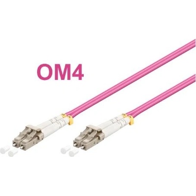 Opticord 0930 LC-LC Optický patch cord 50/125, OM4 Duplex, 1m