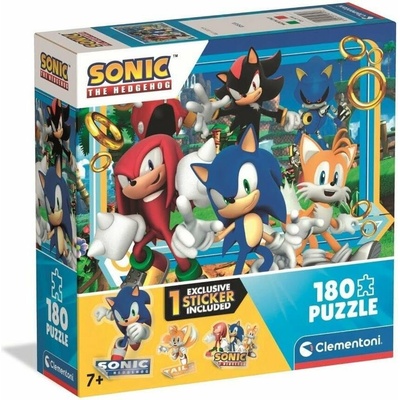 CLEMENTONI Ježko Sonic Parta 180 dielov
