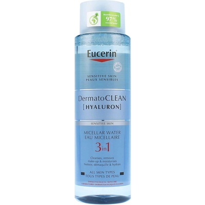 Eucerin DermatoClean Hyaluron почистваща мицеларна вода 3в1 400 мл