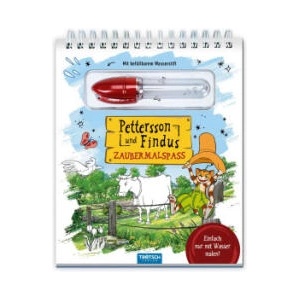 Trötsch Pettersson und Findus Zaubermalspaß mit Wasserstift Malblock | Trötsch Verlag GmbH & Co. KG (2024)
