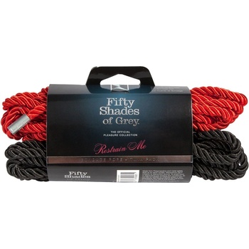 ostatní Bondage въжета Restrain Me, червено и черно