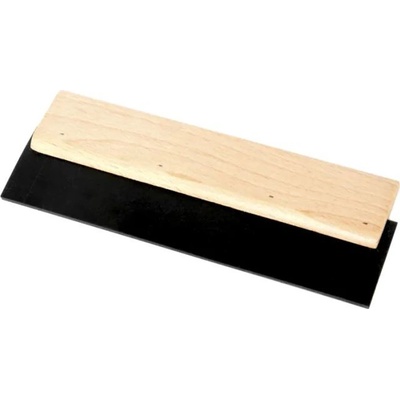 INSTRUMENT stierka drevená s gumou 200mm na škárovanie